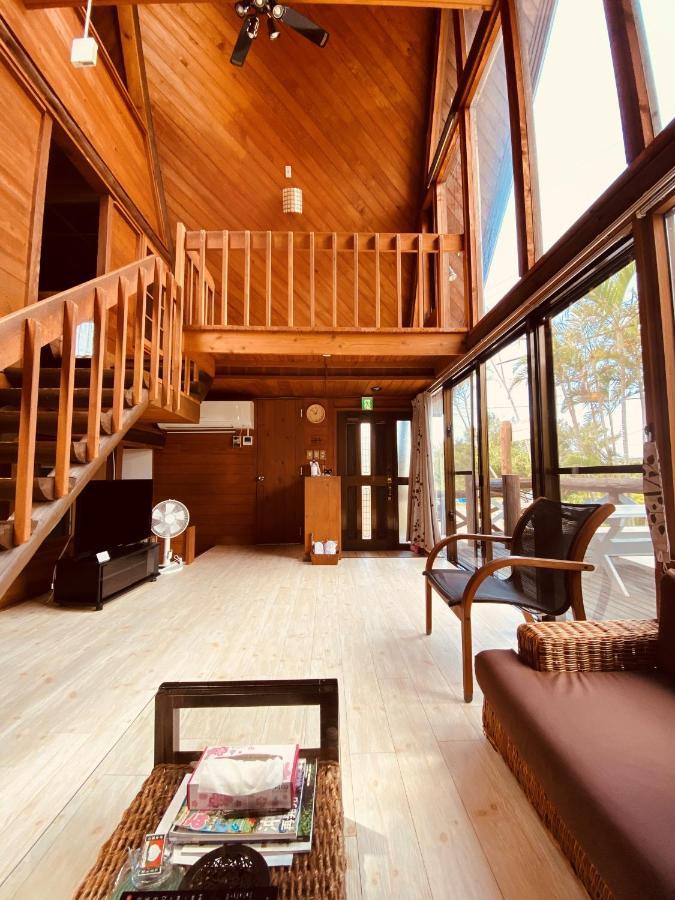 Sea Breeze Villa Onna Bagian luar foto